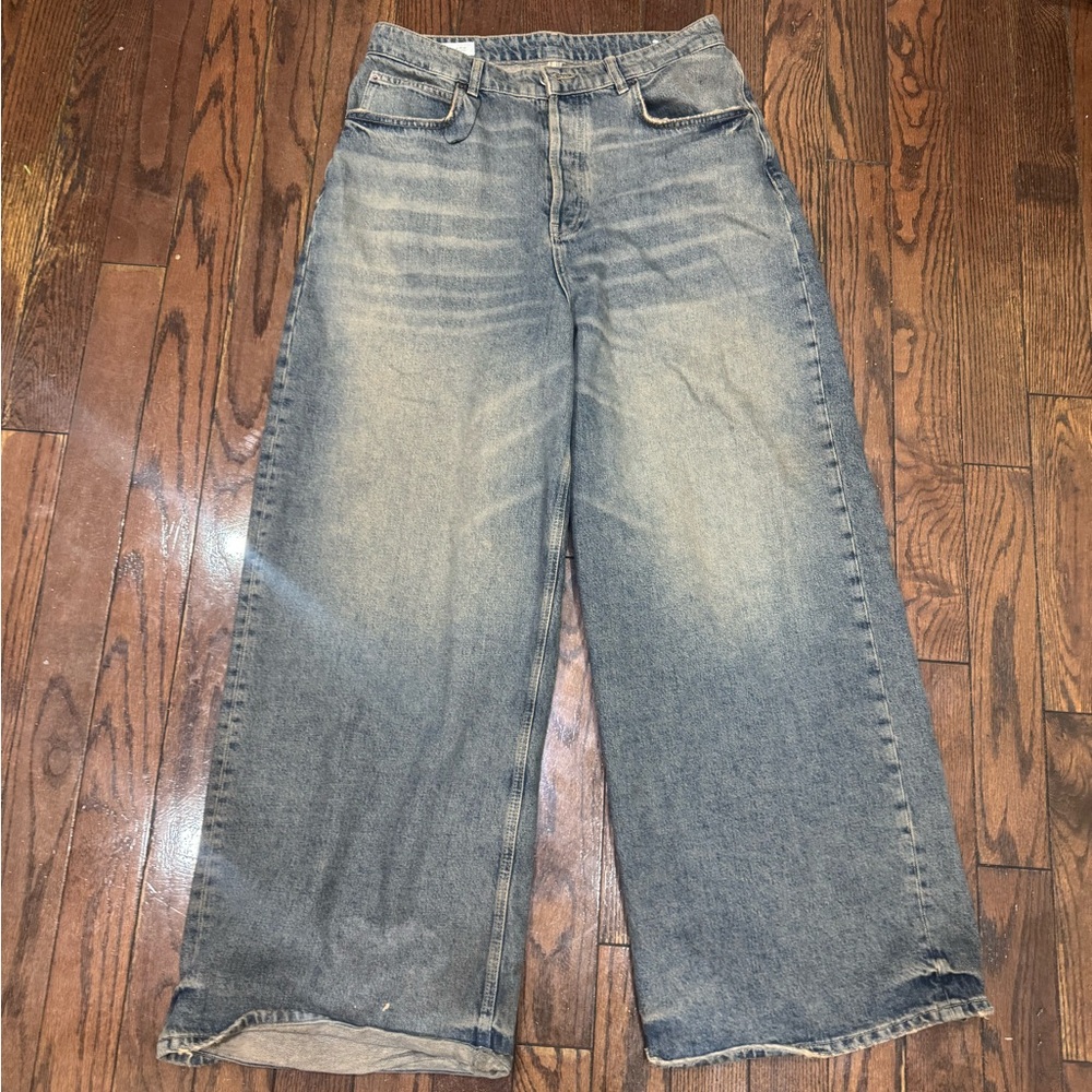 Baggy Blue Wide Denim